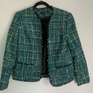 Tweed Patterned Blazer
